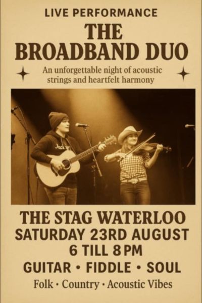 the broadband duo at the stag